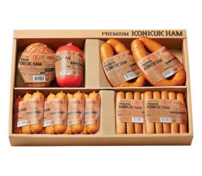 건국 수제햄 의 선물세트