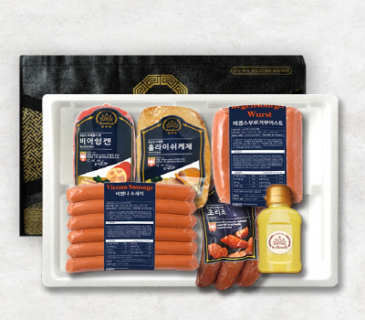 [퀸주트] 독일스타일 프리미엄 수제햄 선물세트 2호(소스 증정)