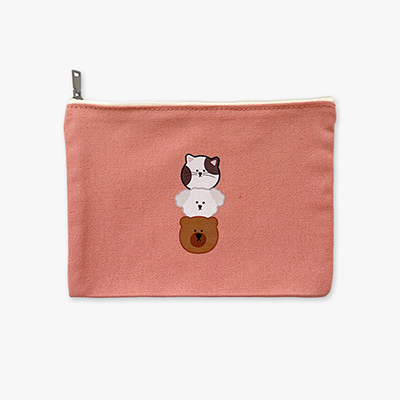 데일리 칼라 에코 파우치｜민자｜20 * 15｜MF1540