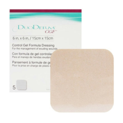 듀오덤 CGF  상처 드레싱  피부 화상 흉터 재생 습윤밴드  6인치 5매입