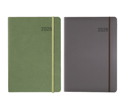 25절/32절/18절 양장 엣지밴드 다이어리 (라이트그린,라이트브라운)