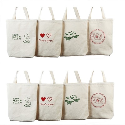 캔버스면 10수 기본형 에코백(소/중/대)