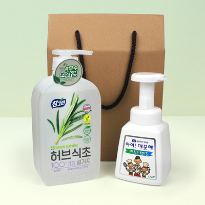 프리미엄 친환경 주방세제 허브식초 470g 주방전용 아이깨끗해 2종세트