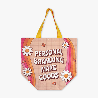 타포린 에코백｜각민자형｜600 * 450 * 250｜MF1525