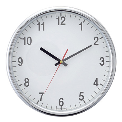 가성비 실용 크롬유광 벽시계 SI251