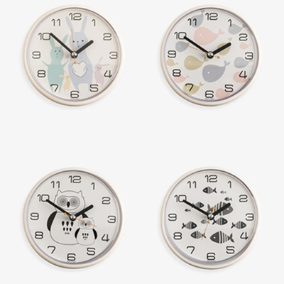 디자인 욕실 흡착 방수시계