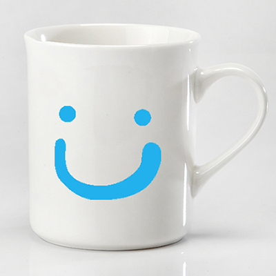 1도 전사인쇄 머그 - 모모 유광 화이트