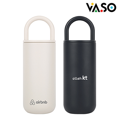 [바쏘] 코어 스텐 핸들 진공 텀블러 450ml