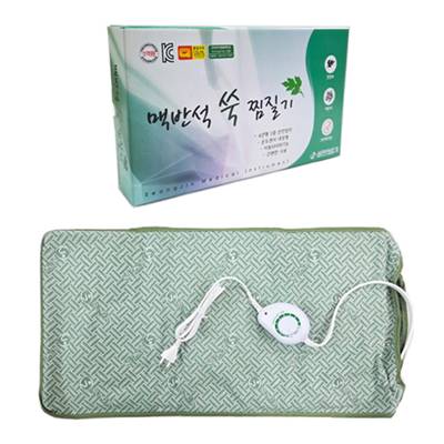 전기찜질기 쑥 찜질팩 맥반석뜸질기