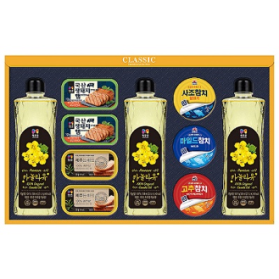 프리미엄 햄복합 5호 엘지생활건강 명절선물세트 쇼핑백증정