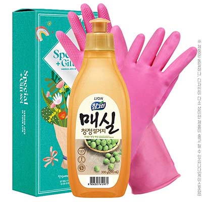 참그린매실300용기 고무장갑32cm 2종