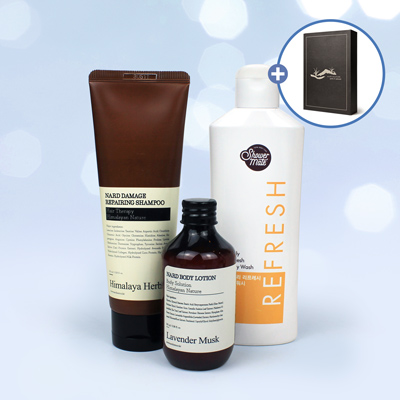 NARD 나드 샴푸 바디로션 샤워메이트 바디워시 3종