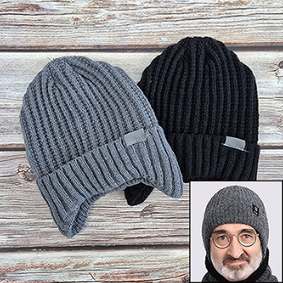 니트 비니 귀마개 모자 HAT06