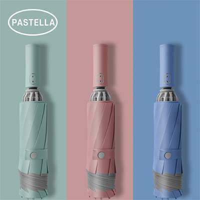 파스텔라 PS7 3단 자동 거꾸로 우산