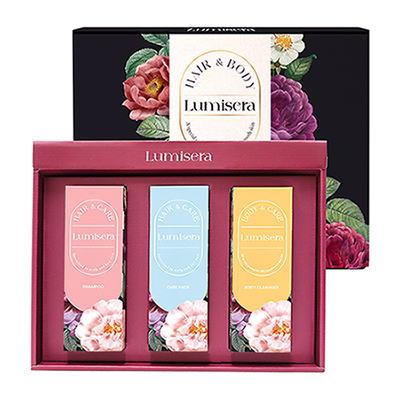 루미세라 프리미엄세트 (샴푸300ml,케어팩300ml,바디클렌저300ml)
