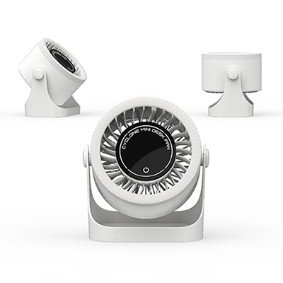 사이클론 미니 무선 데스크팬 선풍기