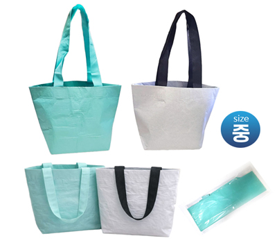 리유저블백 중사이즈 2가지색상 인쇄가능 주문제작가능