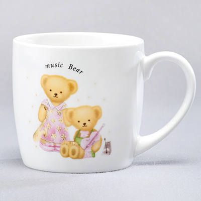 국산 뮤직베어 머그320ml