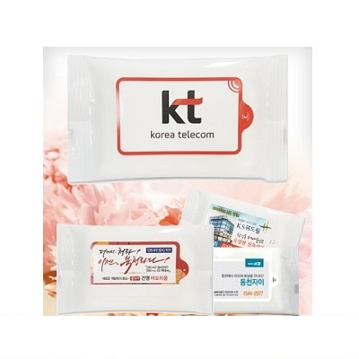 물티슈 - 흰색(5매/10매/20매)