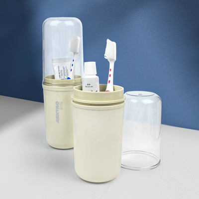휴대용 양치컵 치약칫솔세트 B형