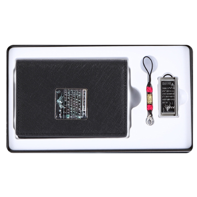 훈민정음흉배자개소가죽명함지갑+훈민정음흉배자개USB(8GB~64GB)