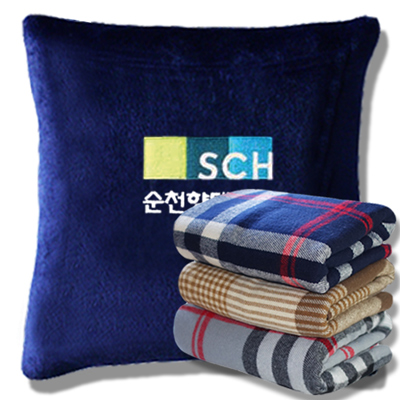 벨보아  후면 쿠션+신항공 담요