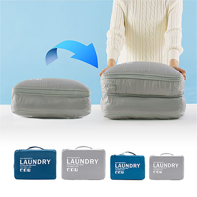 보타디자인 투페이스 여행용 확장압축파우치 소형