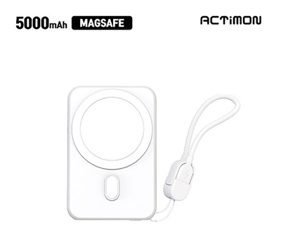 엑티몬 숏 스트랩 맥세이프 보조배터리5000mAh