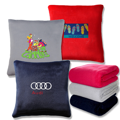 폴리 벨보아후면 쿠션담요