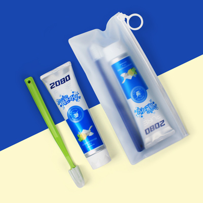 2080 퓨어 레몬라임 치약 125g  크리오  미세모칫솔 2종세트