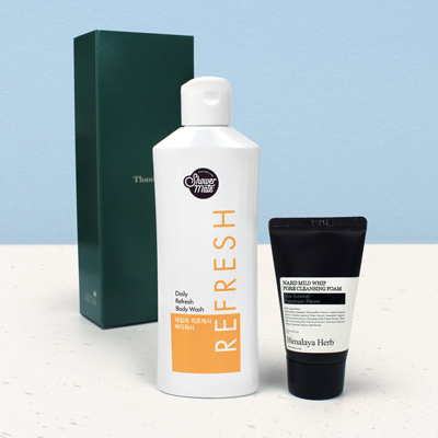 애경 바디워시 폼클렌징 세트