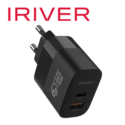 아이리버 45W 2포트 초고속 가정용 충전기(CtoC케이블포함or미포함)