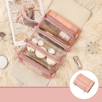 대용량 탈부착 메이크업 파우치 보관가방