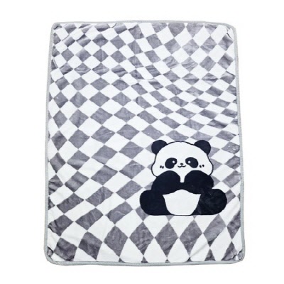 곰돌이 극세사 무릎담요_100cmX125cm