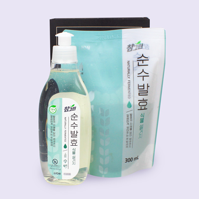 참그린 주방세제 용기+리필