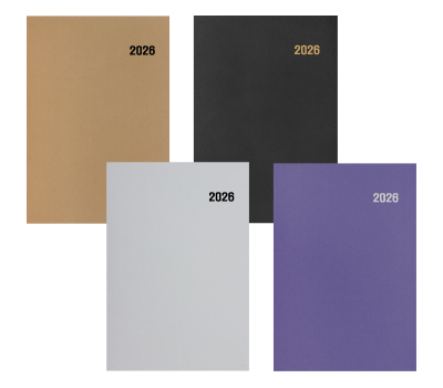 26년_25절 양장 노출제본 오픈레더 왈츠 다이어리