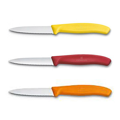 빅토리녹스 스위스 클래식 물결날 키친나이프 8cm[인쇄전용상품]