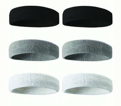 339_땀 흡수 헤어밴드 3개 세트