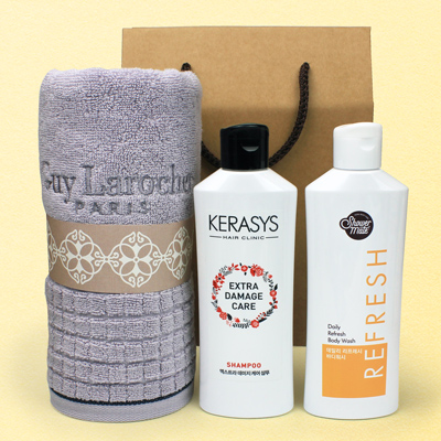 기라로쉬 큐브타올 캐라시스 샴푸 3종 세트