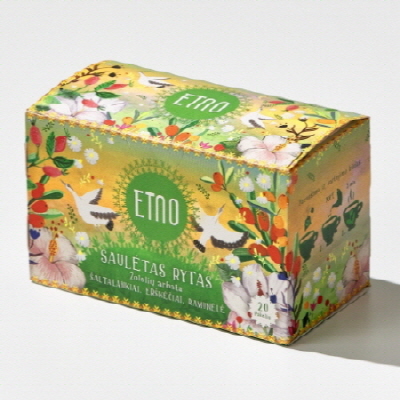 북유럽 허브티 ETNO 써니 20T_캐모마일 블렌딩(2g×20티백) 1박스