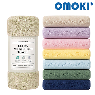 [오모키] 오코텍스 국제인증 타올