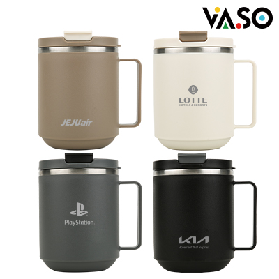 [바쏘] 베이크 스텐 이중구조 머그 500ml