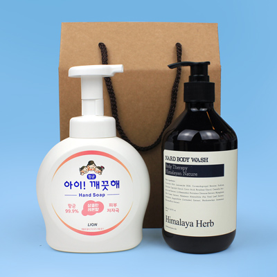 아이깨끗해 핸드워시 500ml NARD 나드 바디워시 500ml 2종 선물세트