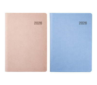 26년_25절 스프링 파스텔 엣지 다이어리 (스카이블루,블라썸)