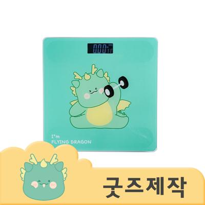 ZA525 [커스텀굿즈] 풀오버인쇄 스타일리쉬 UV인쇄 체중계 26*26 (박스제작가능)