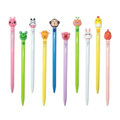 국산10종캐릭터볼노크펜