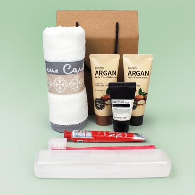 여행용세트 피에르가르뎅 세면타올 세면용품 7종세트