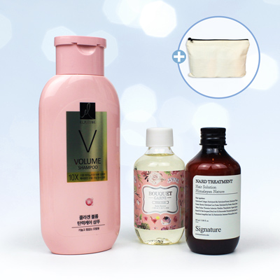 LG 엘라스틴 샴푸  바디워시 3종세트