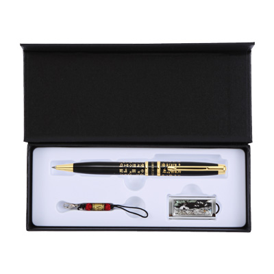 훈민정음볼펜+채색송학자개USB(8GB~64GB)