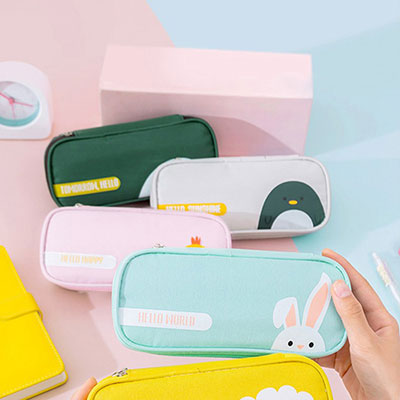 신학기 캐릭터 애니멀 학생 필통 대용량 필통 파우치